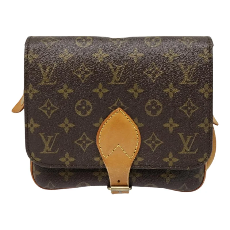 Louis Vuitton Cartouchière  Canvas Shoulder Bag (Pre-Owned)