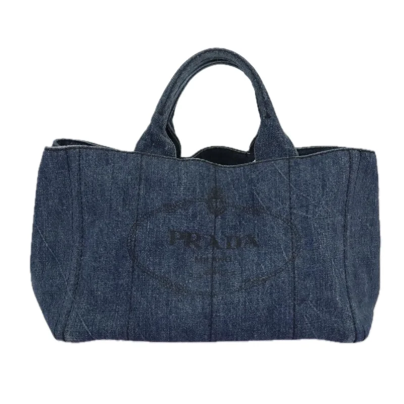 Prada Canapa   - Jeans Tote Bag (Pre-Owned)