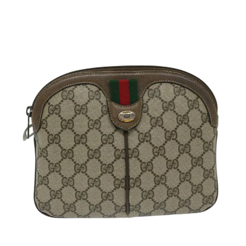 Gucci Ophidia  Canvas Shoulder Bag (Pre-Owned)