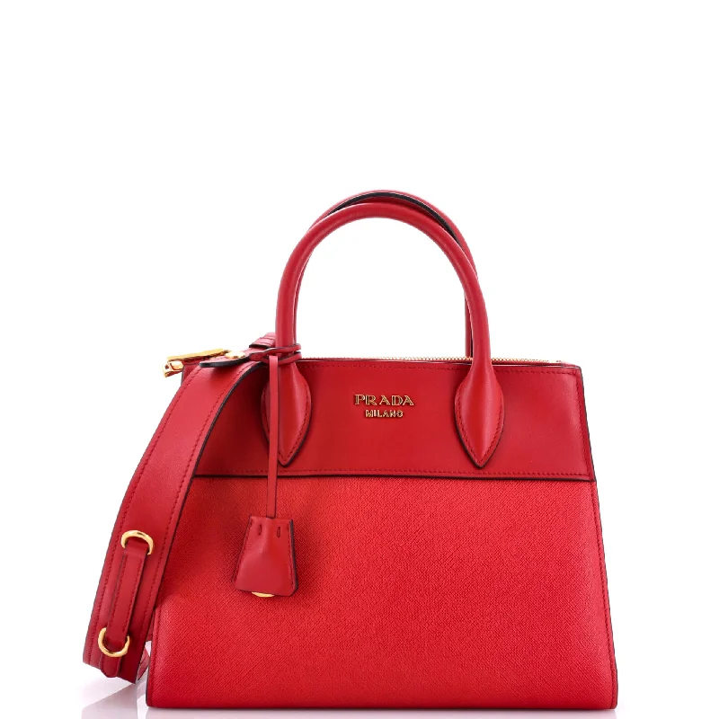 Paradigme Tote Saffiano with City Calf Small