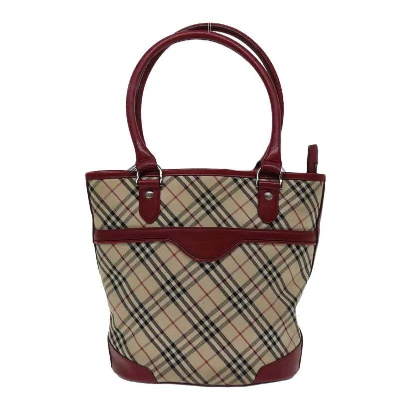 Burberry Nova Check  Canvas Shoulder Bag (Pre-Owned)