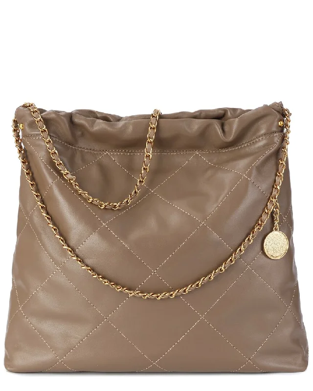 Tiffany & Fred Paris Quilted Leather Tote