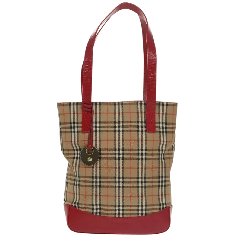 Burberry Nova Check  Canvas Tote Bag (Pre-Owned)