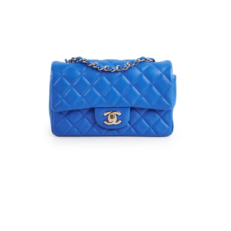 Chanel Mini Rectangular Blue