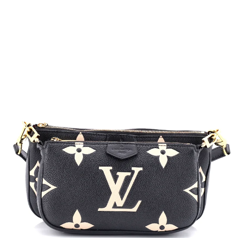 Multi Pochette Accessoires Bicolor Monogram Empreinte Giant