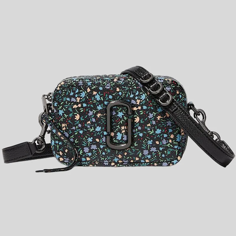 Marc Jacobs The Softshot Ditsy Floral 17 Black Multi