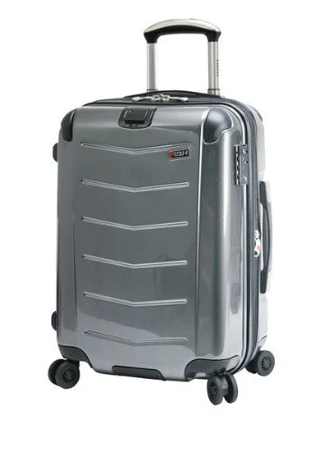 Ricardo Beverly Hills Luggage Rodeo Drive 21-Inch 4-Wheel Expandable Wheelaboard, Anthracite, One Size