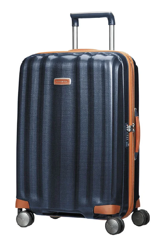 Samsonite - Lite Cube Deluxe 68cm Medium 4 Wheel Hard Suitcase - Midnight Blue