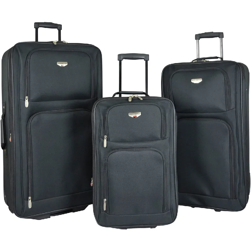 Travelers Club Genova 3Pc Luggage Set