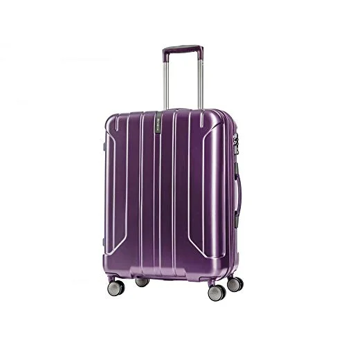 Samsonite Near Spinner 57/20 exp Ladies Small Purple Polypropylene Luggage Bag AY8093001