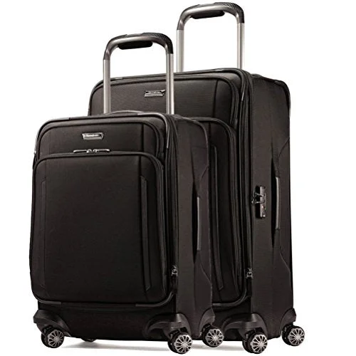 Samsonite Silhouette Xv 2 Piece 21 | 25 Spinner Set (One Size, Black)