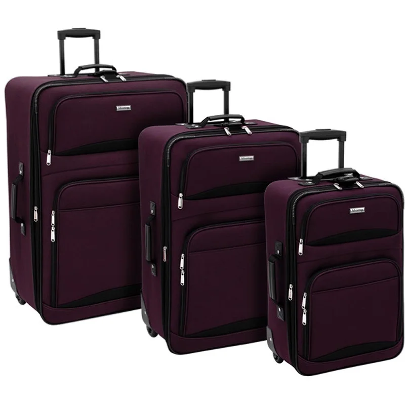 Advantage Sky Lightweights 3 Piece Luggage Set