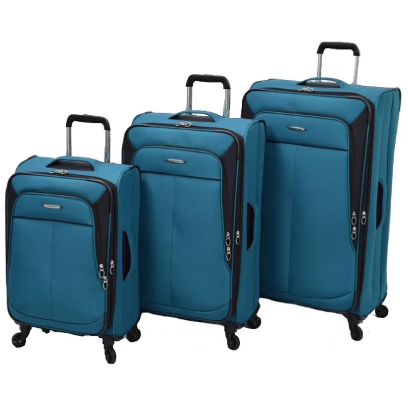 Adolfo Collage 3 Piece Luggage Set