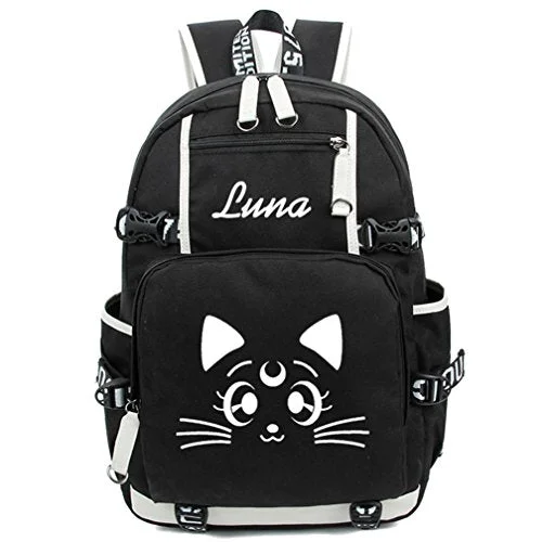 Gumstyle Sailor Moon Luminous Backpack Anime Book Bag Casual School Bag