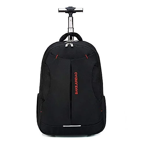 Wheeled Laptop Backpack 18" Rolling Carry-On Trolley School Bags Travel Luggage