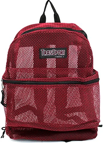 Transworld Mesh Backpack - Burgundy