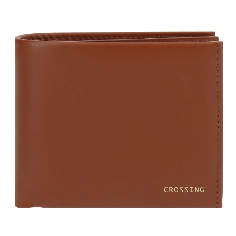 Crossing Sydney Bi-Fold Leather Wallet With Flap And Coin Pouch (SA)