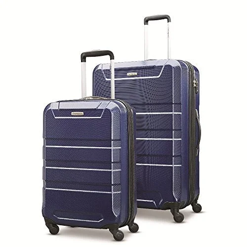 Samsonite Invoke 2 Piece Nested Hardside Set (20"/28"), Navy Blue, Only At Amazon