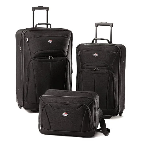 American Tourister Luggage Fieldbrook Ii 3 Piece Set, Black