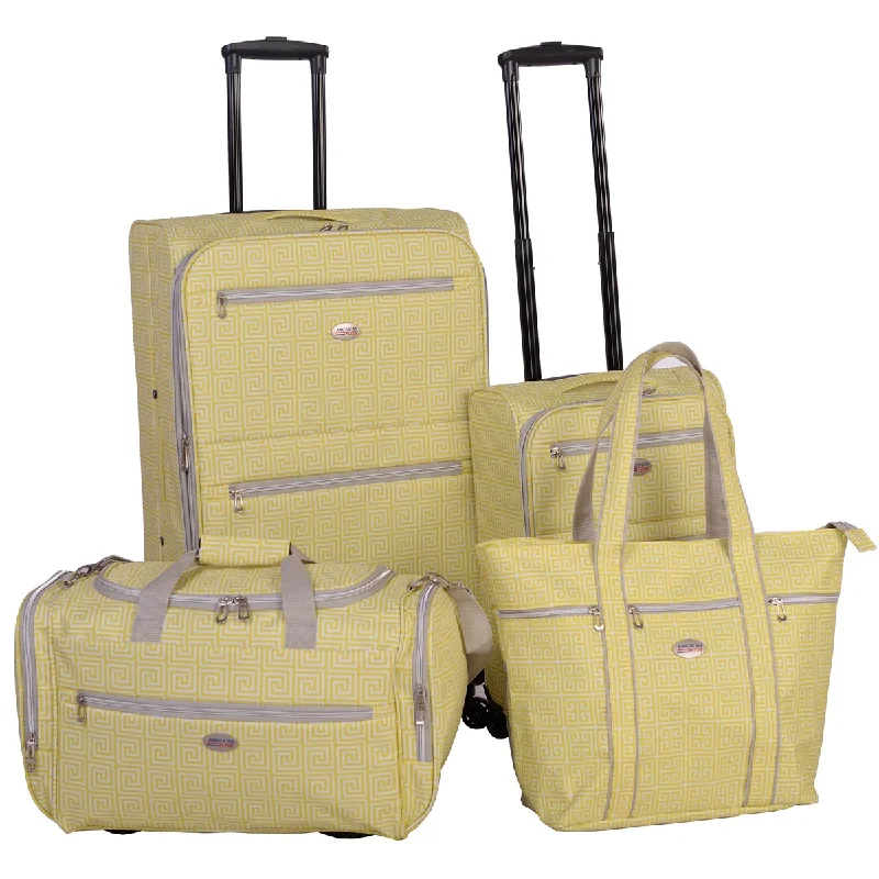 American Flyer Meander 4Pc Luggage Set