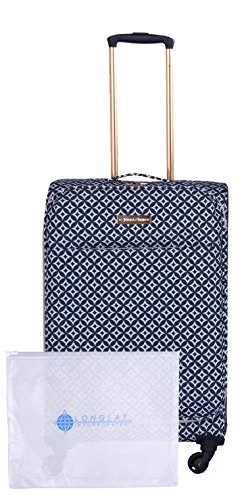 Jenni Chan Colima 2-Piece Set 28" Upright Spinner + 311 Bag, Black/White