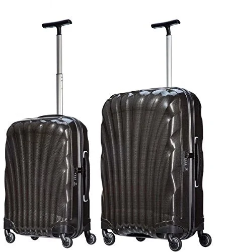 Samsonite Luggage Black Label Cosmolite 2 Piece Spinner Luggage Set (One size, Black)