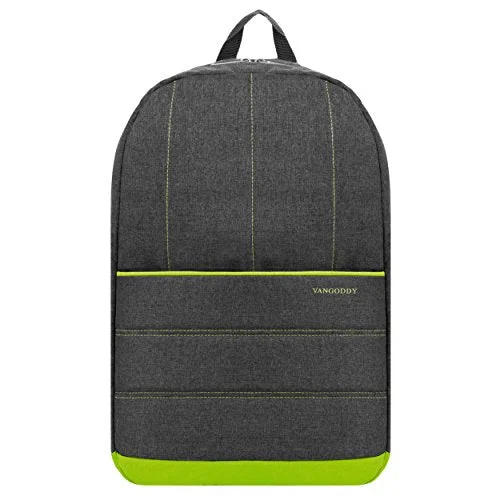 Vangoddy Green Trim Slim Laptop Backpack For Microsoft Surface Book / Surface Pro Series /