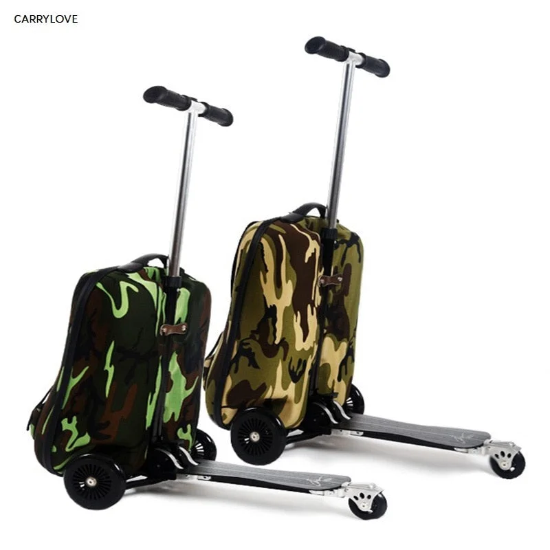 Travel Tale Turnable Detachable Sports Scooter Luggage Backpack Rolling Luggage Business Travel