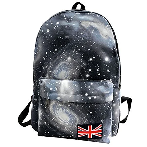 Hot Sale! Unisex Teen Boys Girls Fashion Galaxy Personalized Backpack Teenagers School Bags