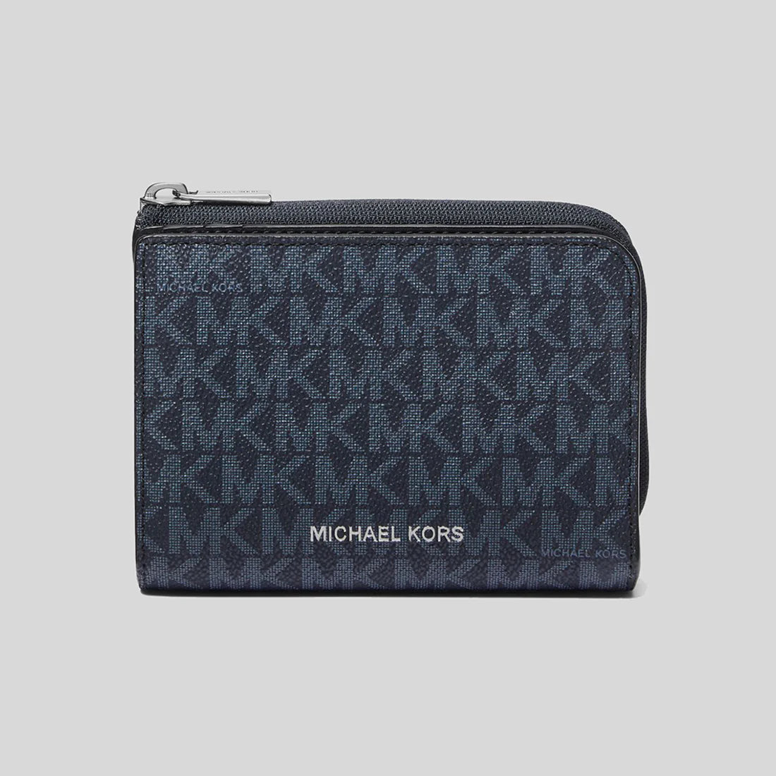 MICHAEL KORS Cooper Signature Logo Folio Wallet Amiral Blue RS-36F2LCOF3B