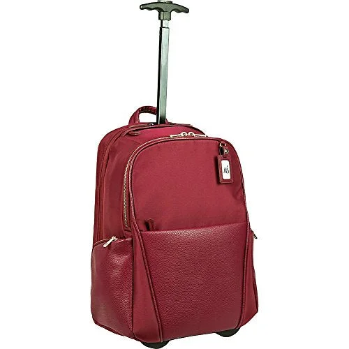 Women In Business Portofino Ladies Roller Backpack (Burgundy)