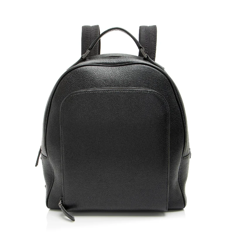 Prada Saffiano Front Pocket Backpack