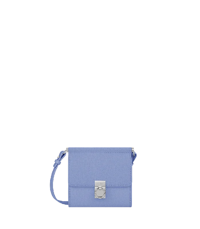 Numéro Sept Crossbody Wallet - Textured Lavender