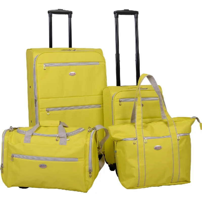 American Flyer Perfect 4Pc Luggage Set