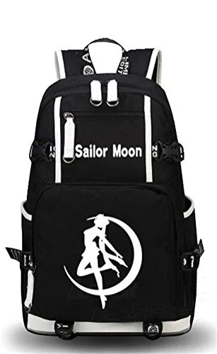 Siawasey Sailor Moon Cosplay Luminous Bookbag Backpack Shoulder Bag School Bag