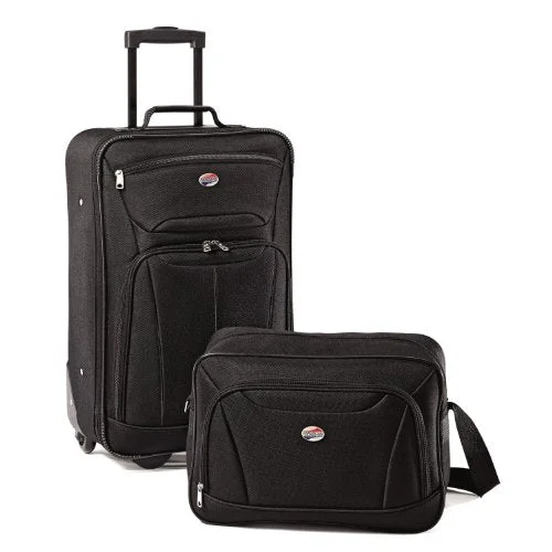 American Tourister Luggage Fieldbrook Ii 2 Piece Set, Black, One Size