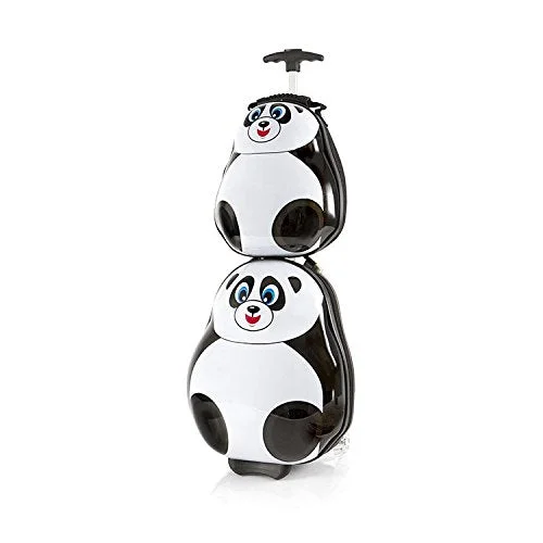 Heys America Travel Tots Kids 2 Pc Luggage Set -18" Carry On Luggage & 13" Backpack (Panda)