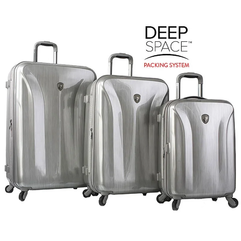 Heys Solara 3 Piece Deep Space Expandable Spinner Set