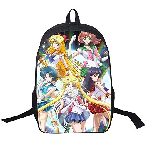 Siawasey Anime Sailor Moon Cosplay Backpack Bookbag Daypack School Bag