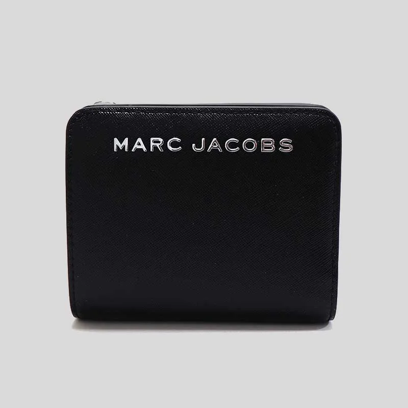 MARC JACOBS Bifold Wallet In Patent Black RS-4S4SMP002S02