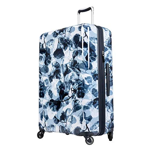 Ricardo Beverly Hills Beaumont 28-inch Check-In Suitcase (Blue Ginko Leaf Print)