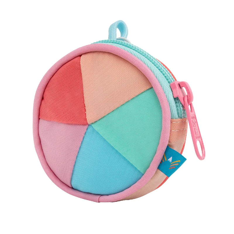 Sherbet Spiral Coin Pouch Keychain