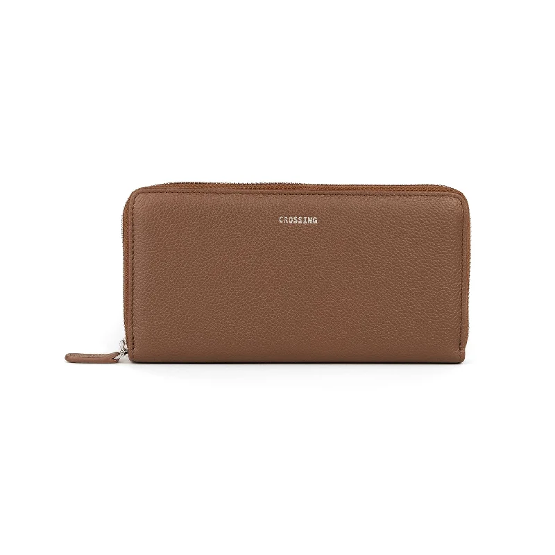 Crossing Milano Long Zip Wallet RFID