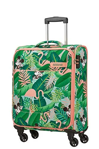 American Tourister Funshine Disney Hand Luggage, 55 cm, 36 liters, Multicolour (Minnie Miami Palms)