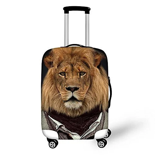 Freewander Luggage Covers Personalized Travel Suitcase Protective Elastic Skin (Medium(22''-26'')