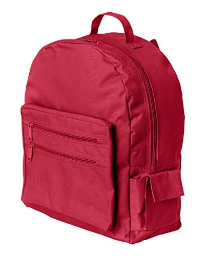 Ultraclub Accessories Backpack On A Budget 7707 -Red One