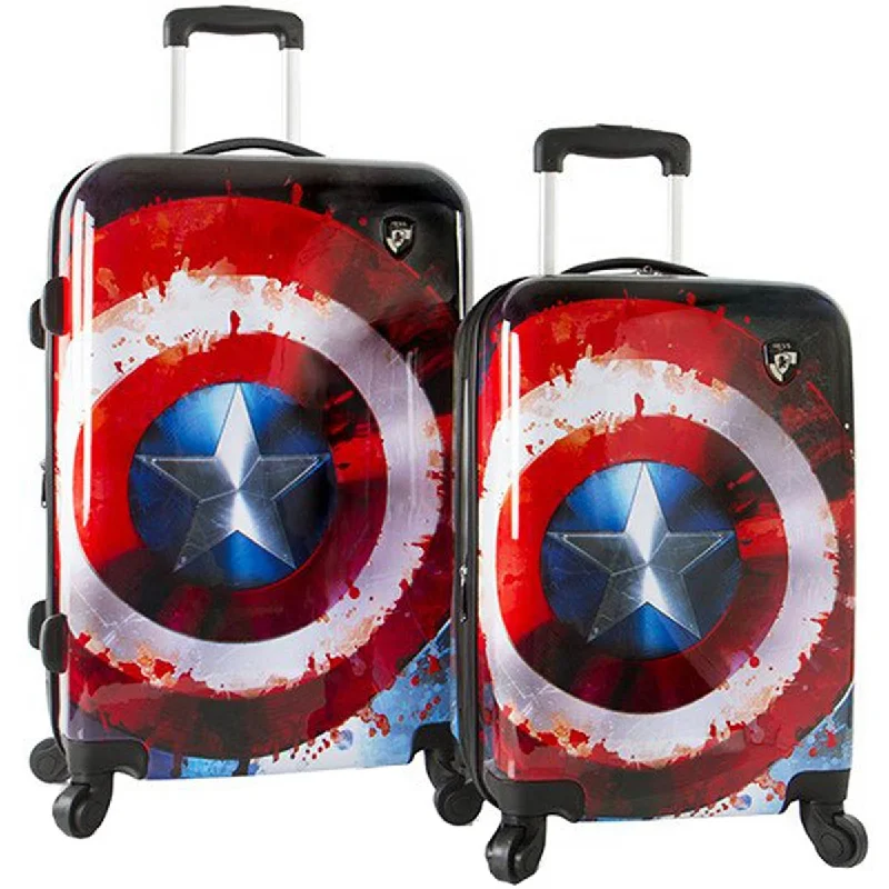 Heys Marvel Captain America 2Pc Spinner Set