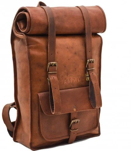 Vintage Crafts Leather Backpack College Backpack Leather Rucksack School Backpack Travel Leather