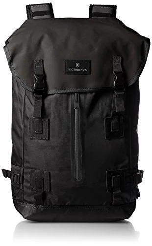 Victorinox Luggage Altmont 3.0 Flapover Drawstring Laptop Backpack, Black, One Size