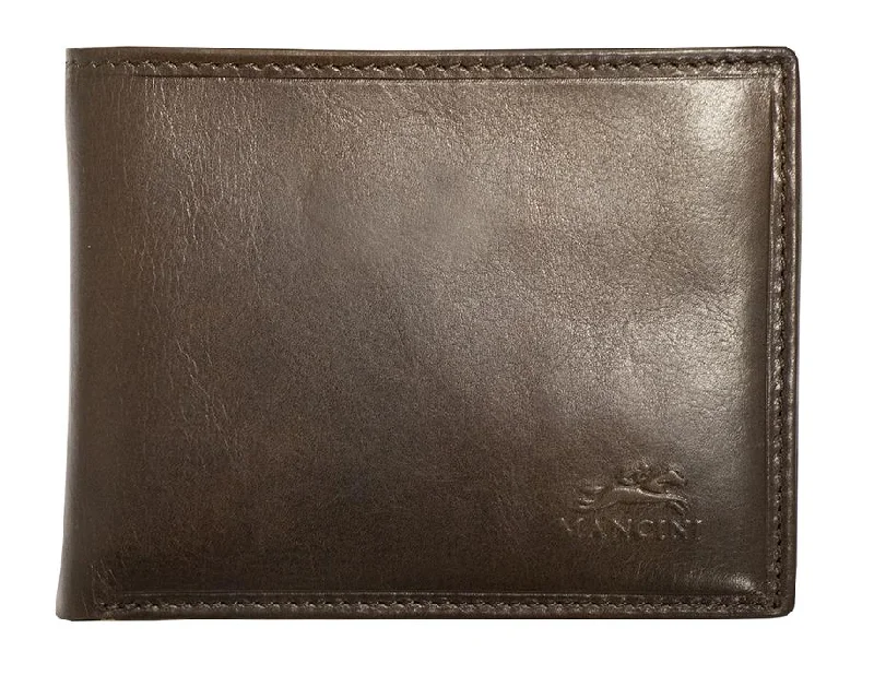 Mancini BOULDER Men's RFID Secure Wallet with Removable Passcase and Coin Pocket